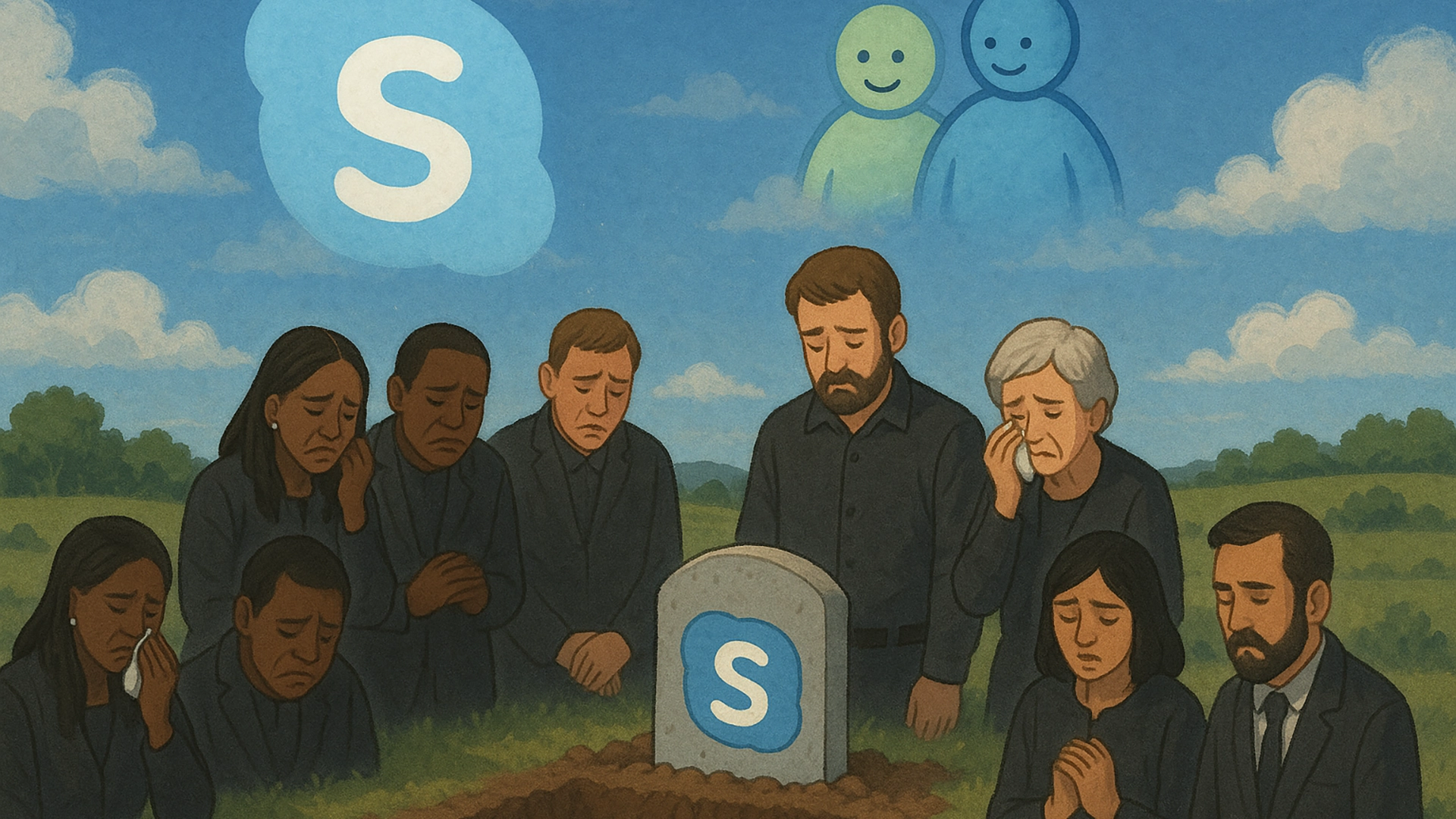 Mening: Skype Is Verdwenen&mdash;Het Online Eerbetoon aan een Geliefde Technologie